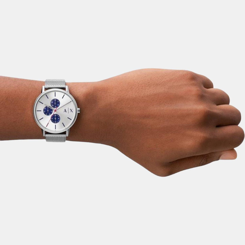 Armani Exchange Stainless Steel Round watch