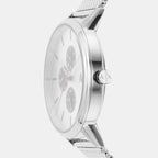 Armani Exchange Men Round Silver watch