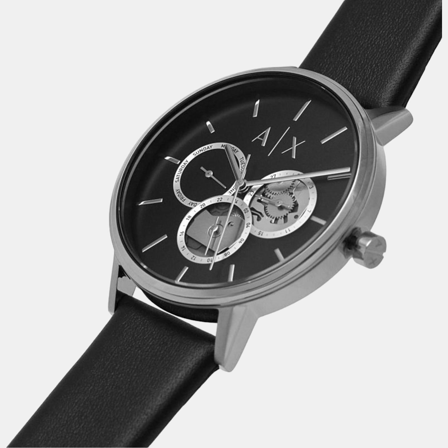 Armani Exchange D-Bolt Quartz Analog-Digital Silver Dial Men's Watch AX2960  723763307611 - Watches, D-Bolt - Jomashop