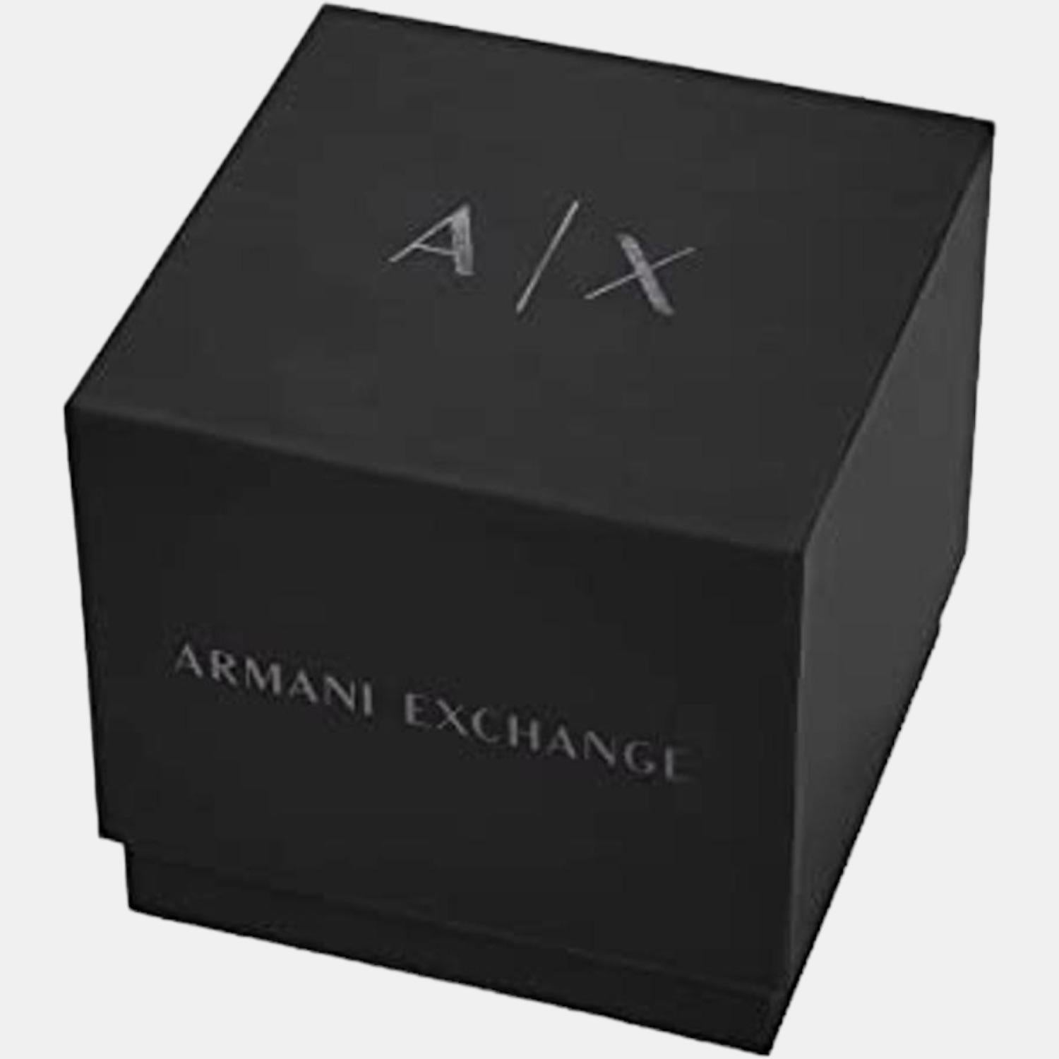 Exchange – | Stainless Armani Exchange Automatic Watch In Time Steel Just Male Armani Black Analog