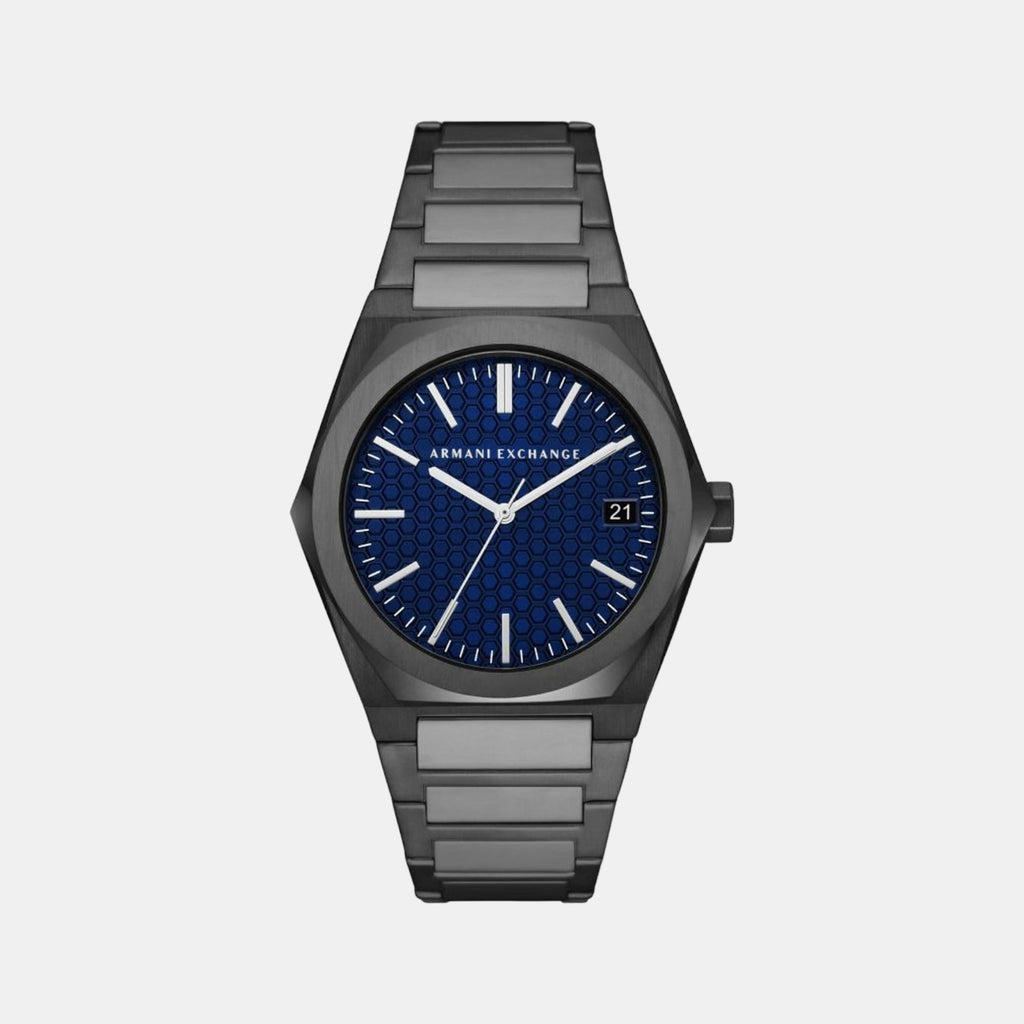Armani Exchange Round Blue Analog watch