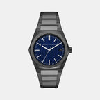 Armani Exchange Round Blue Analog watch