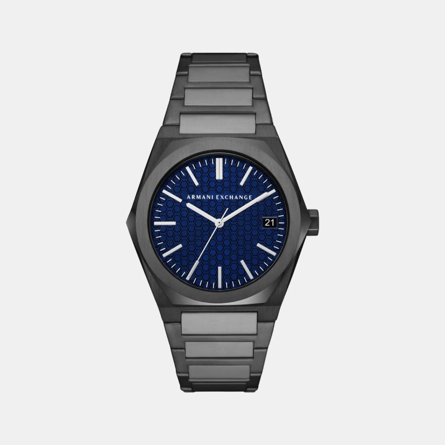 Armani Exchange Round Blue Analog watch