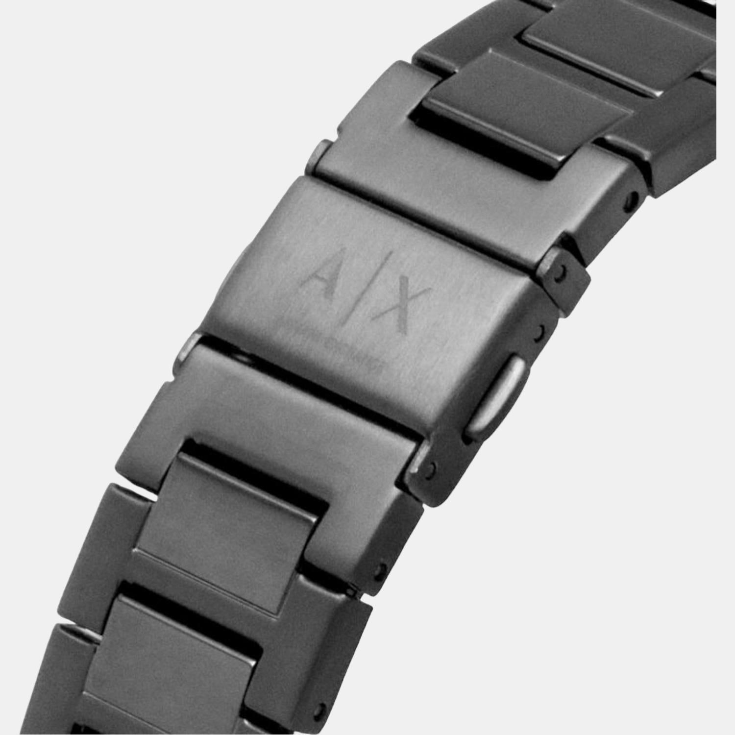 Armani Exchange Stainless Steel Round watch