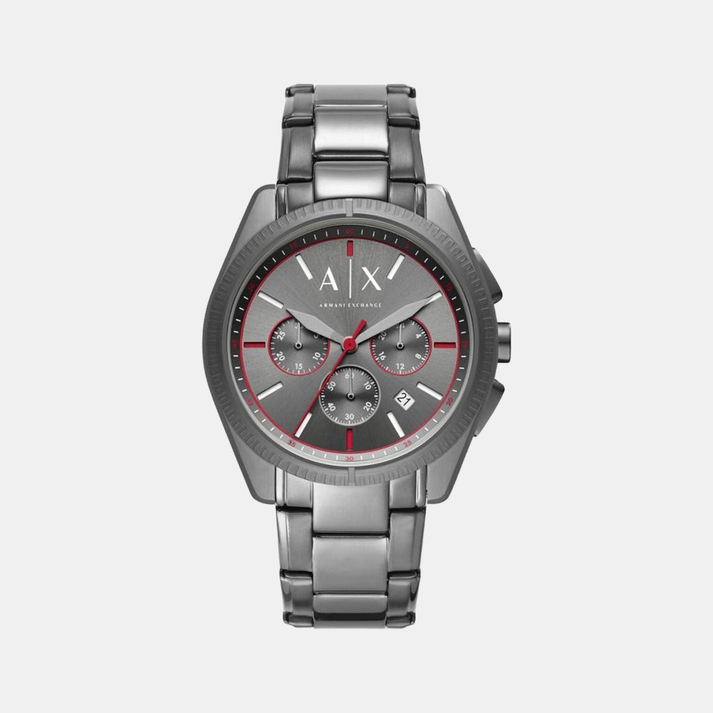 Armani Exchange Round Grey Chronograph watch