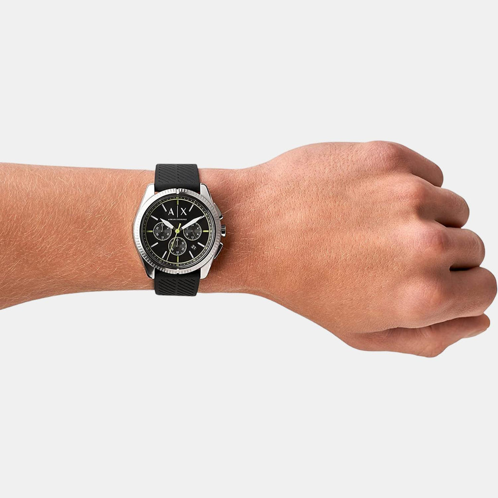 Armani Exchange Stainless Steel Round watch