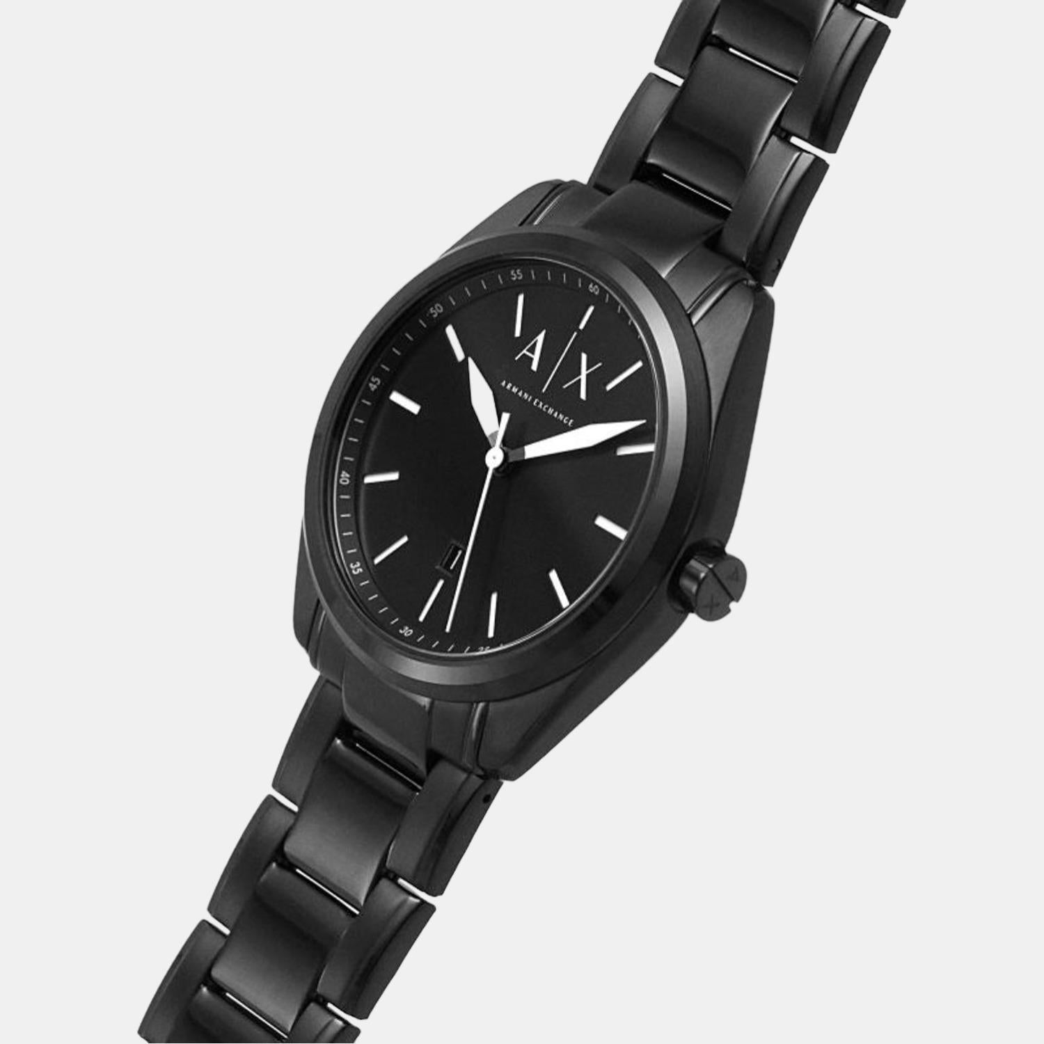Armani Exchange Stainless Steel Black watch