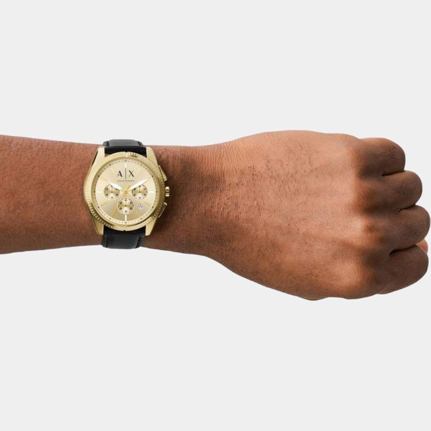 Armani Exchange Stainless Steel Round watch