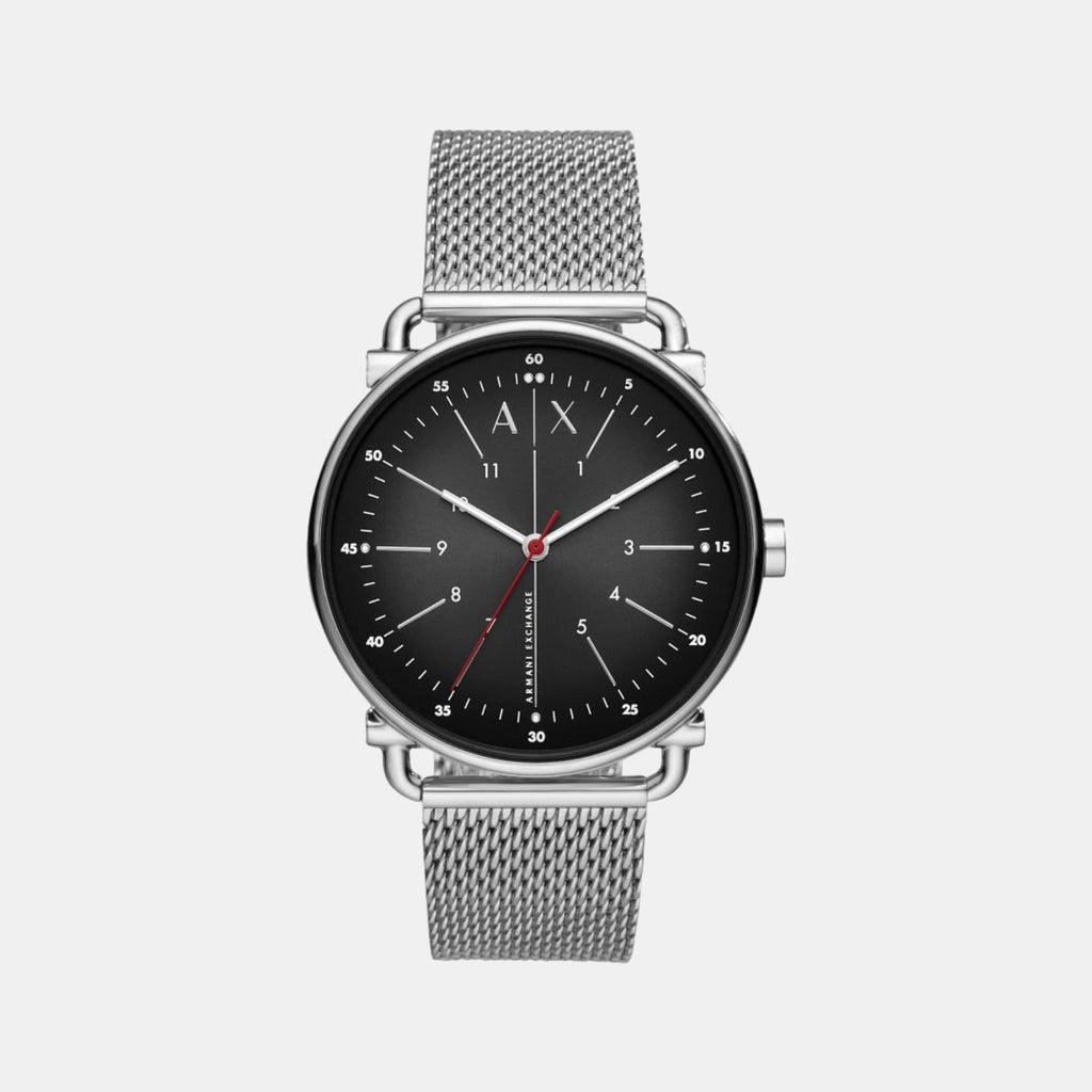Armani Exchange Round Black Analog watch