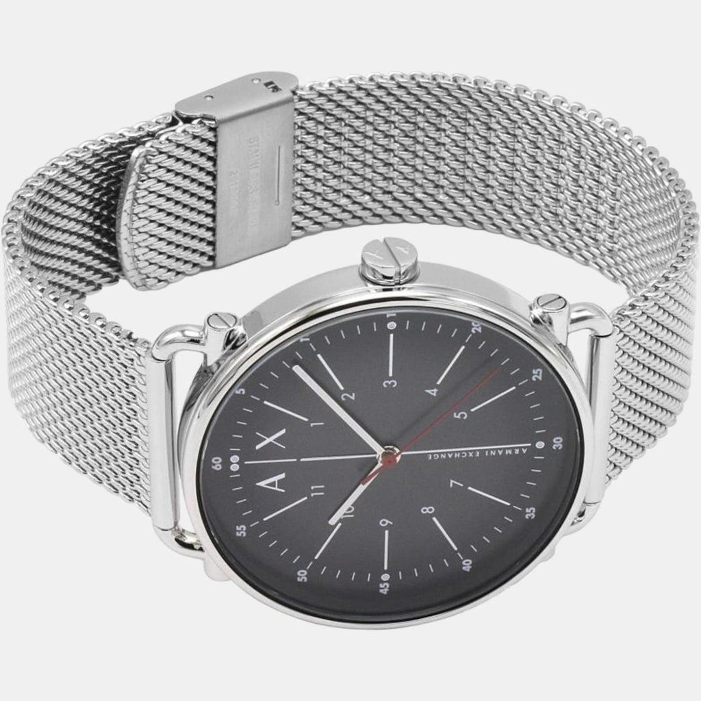 Armani Exchange Stainless Steel Round watch