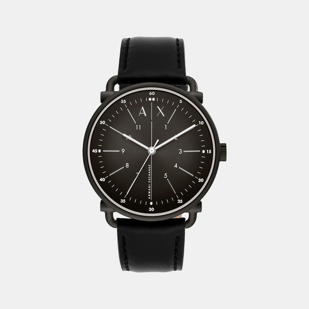 Armani Exchange Round Black Analog watch