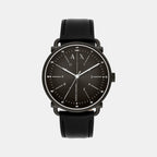 Armani Exchange Round Black Analog watch