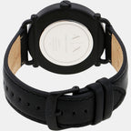 Armani Exchange Men Round Black watch