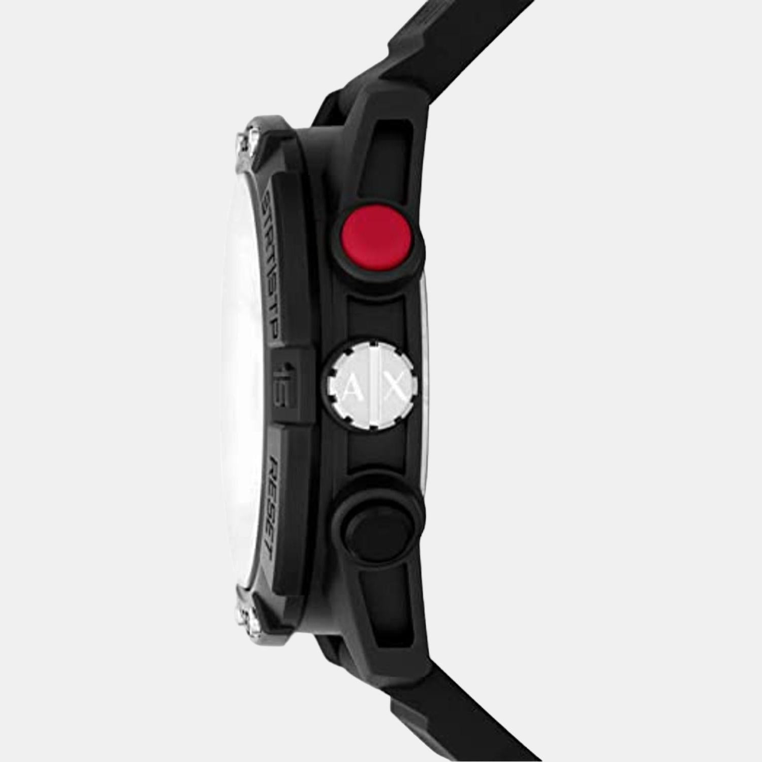 Armani Exchange Men Round Silver watch