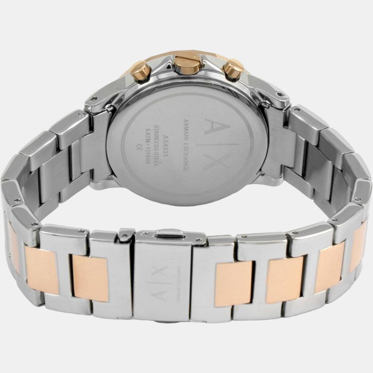 Armani Exchange Female Analog Stainless Steel Watch Armani