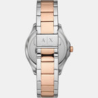 Armani Exchange Women Round White watch