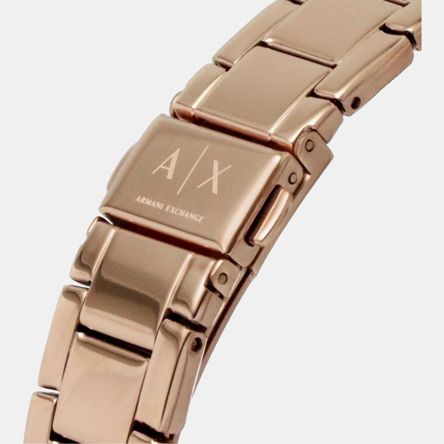 Armani Exchange Round Quartz Analog Women watch