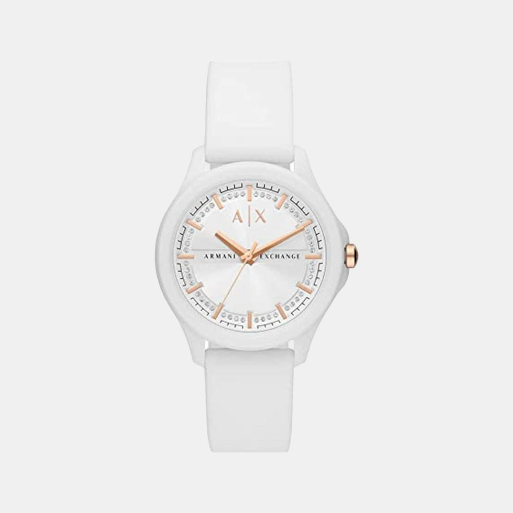 Armani Exchange Round White Analog watch
