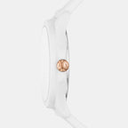 Armani Exchange Women Round White watch
