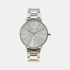 Armani Exchange Round Silver Chronograph watch