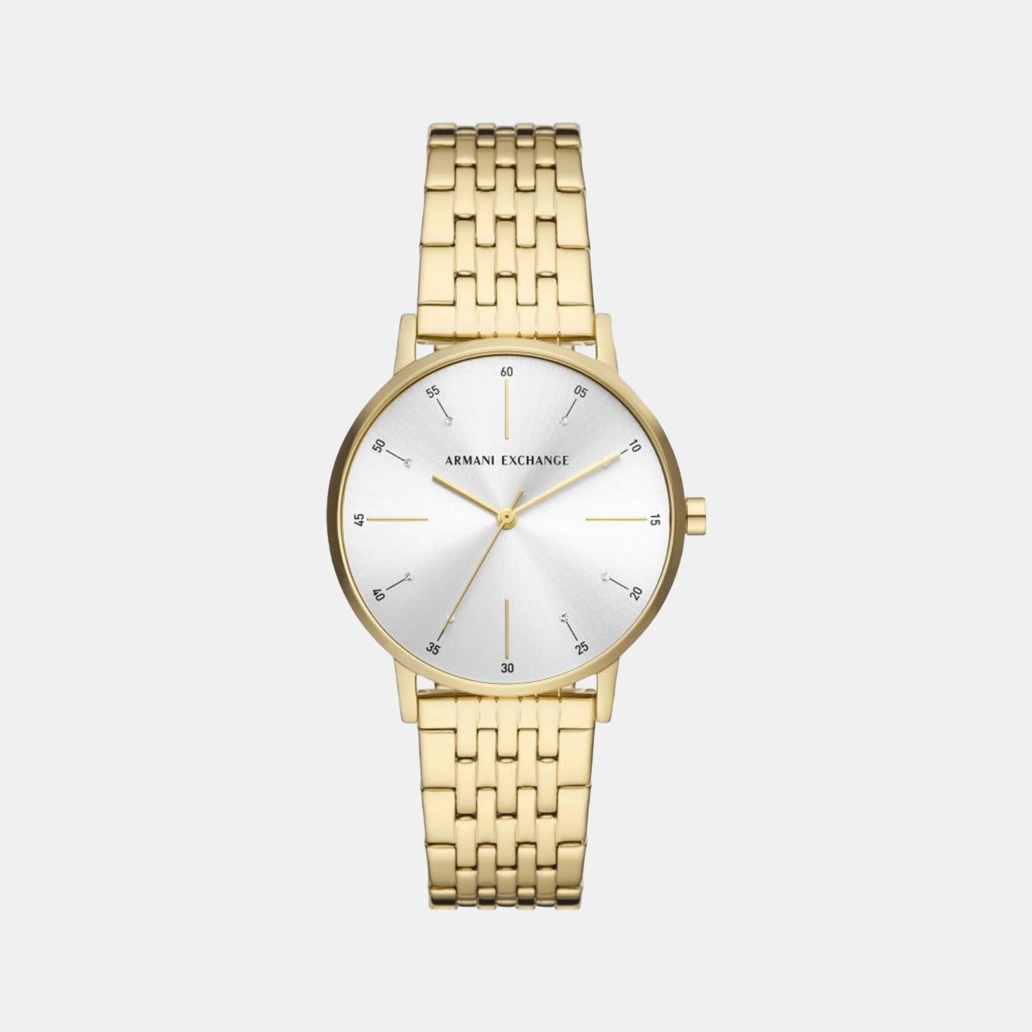 Armani watches 2024 white colour