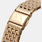 Armani Exchange 36 mm Rose Gold Quartz watch
