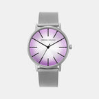 Armani Exchange Round Two Tone Analog watch