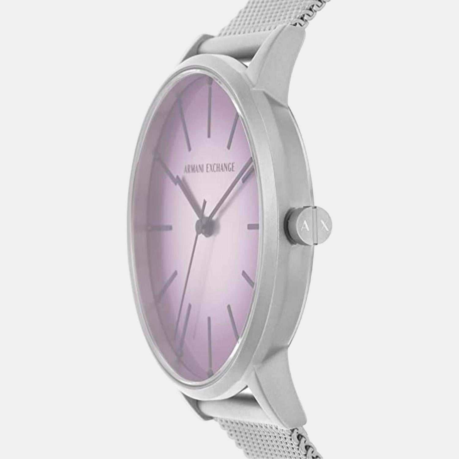 Armani Exchange Stainless Steel Round watch