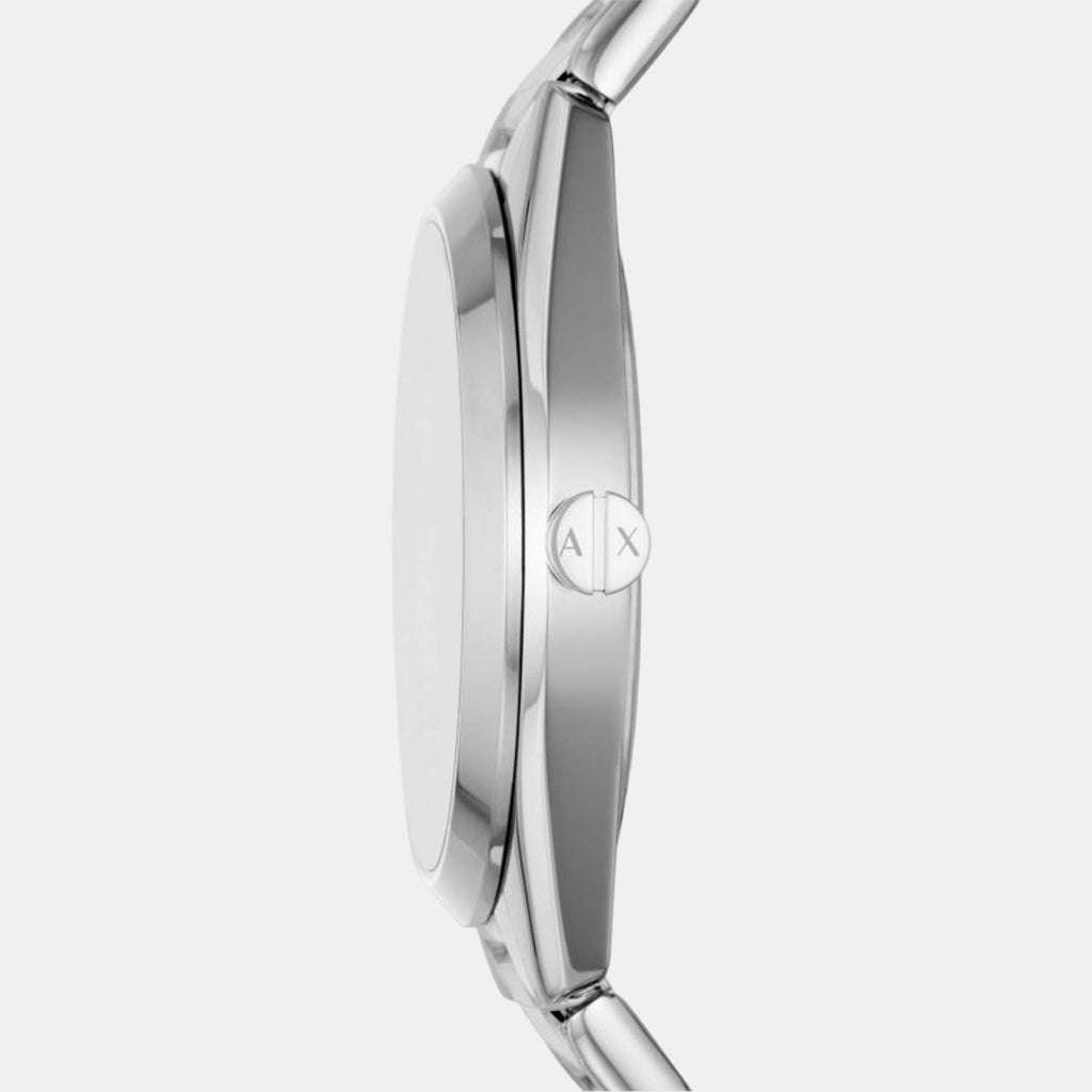 Armani Exchange Women Round Silver watch