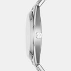 Armani Exchange Women Round Silver watch