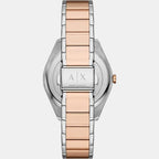 Armani Exchange Women Round Silver watch