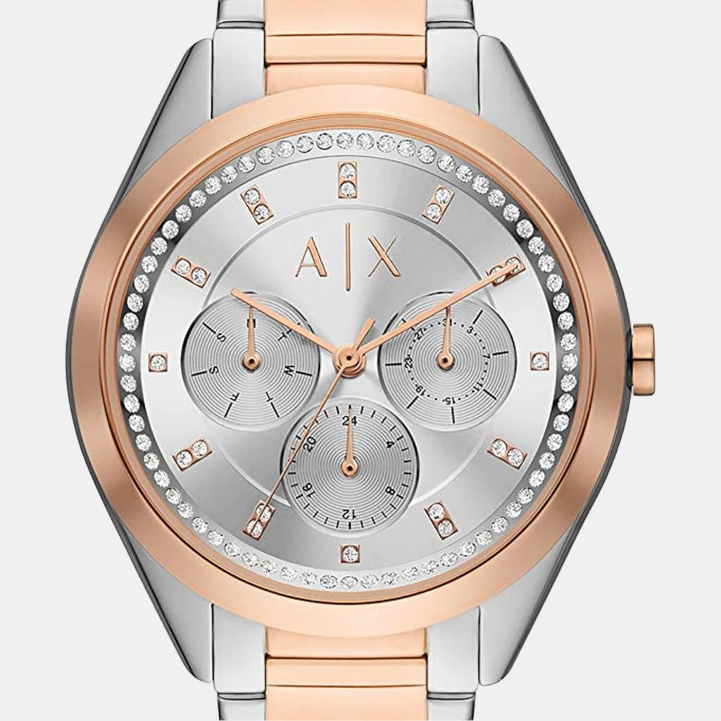 Armani Exchange Stainless Steel Round watch