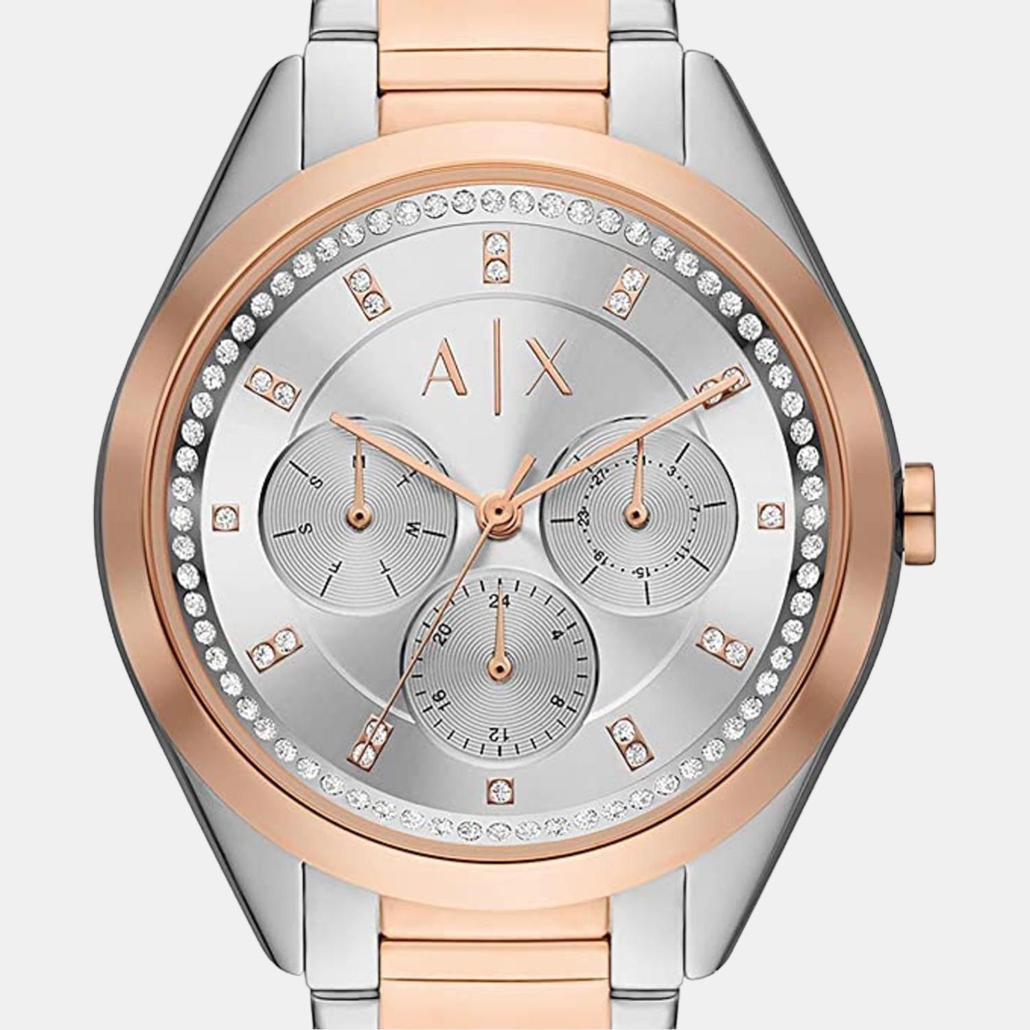 Armani Exchange Stainless Steel Round watch