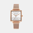 Armani Exchange Square Rose Gold Analog watch