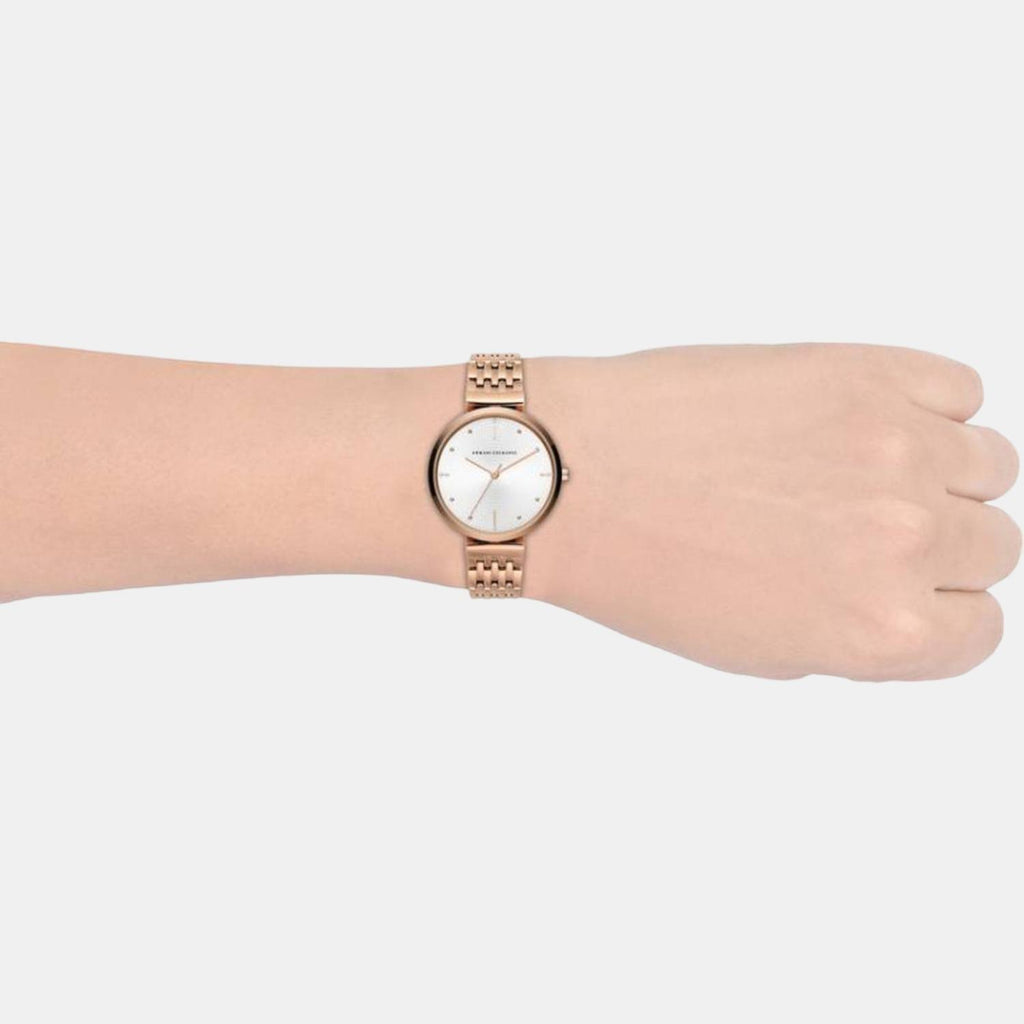 Armani Exchange Stainless Steel Round watch