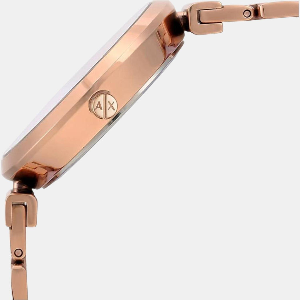 Armani Exchange Women Round Silver watch