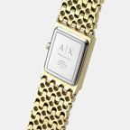 Armani Exchange Rectangular Quartz Analog Women watch