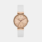 Armani Exchange Round Rose Gold Analog watch