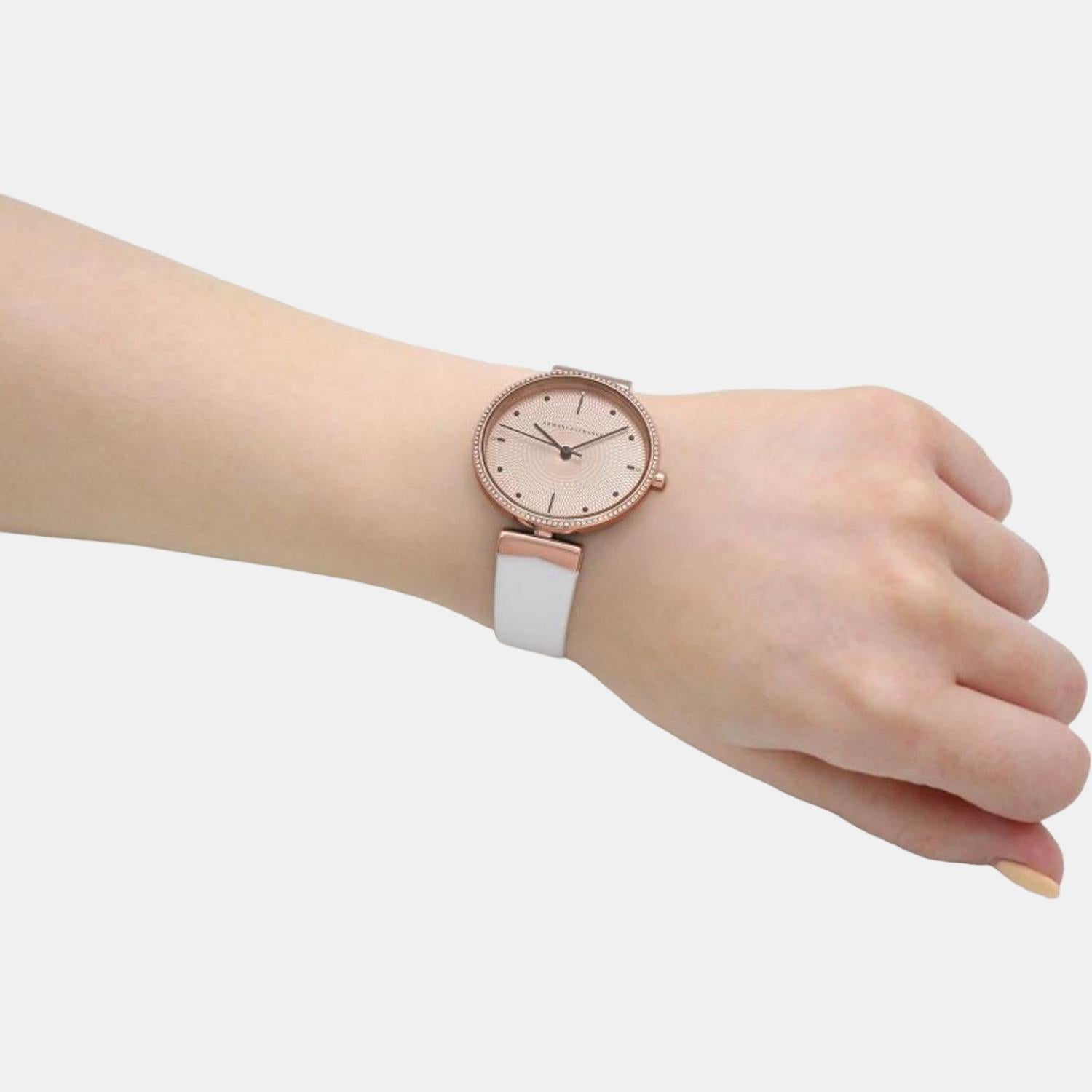 Armani Exchange Stainless Steel Round watch