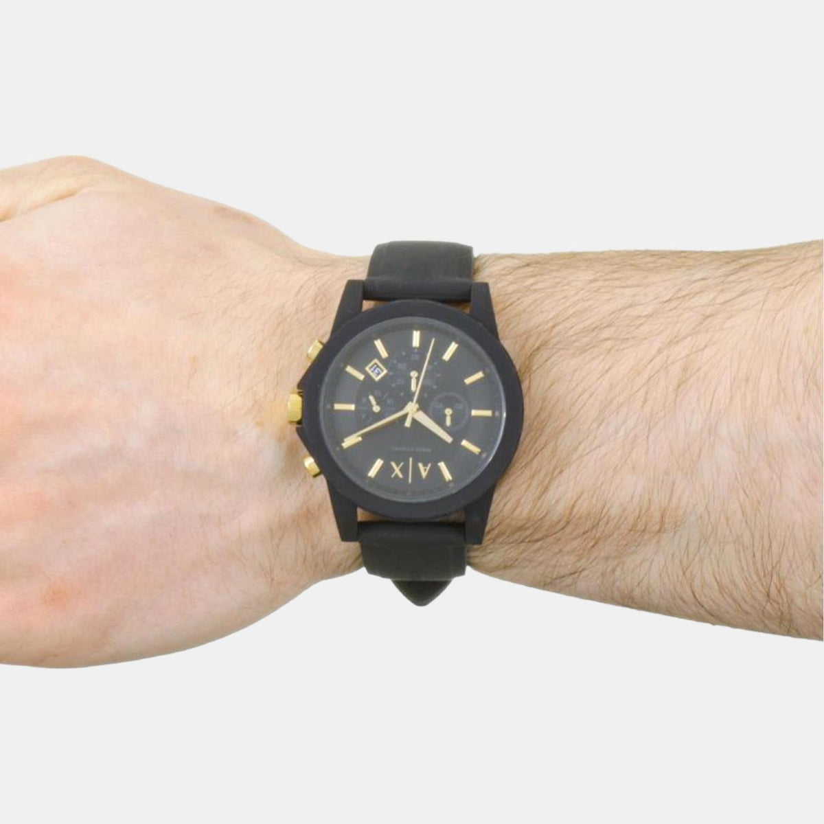 Armani Exchange 44 mm Black Quartz watch