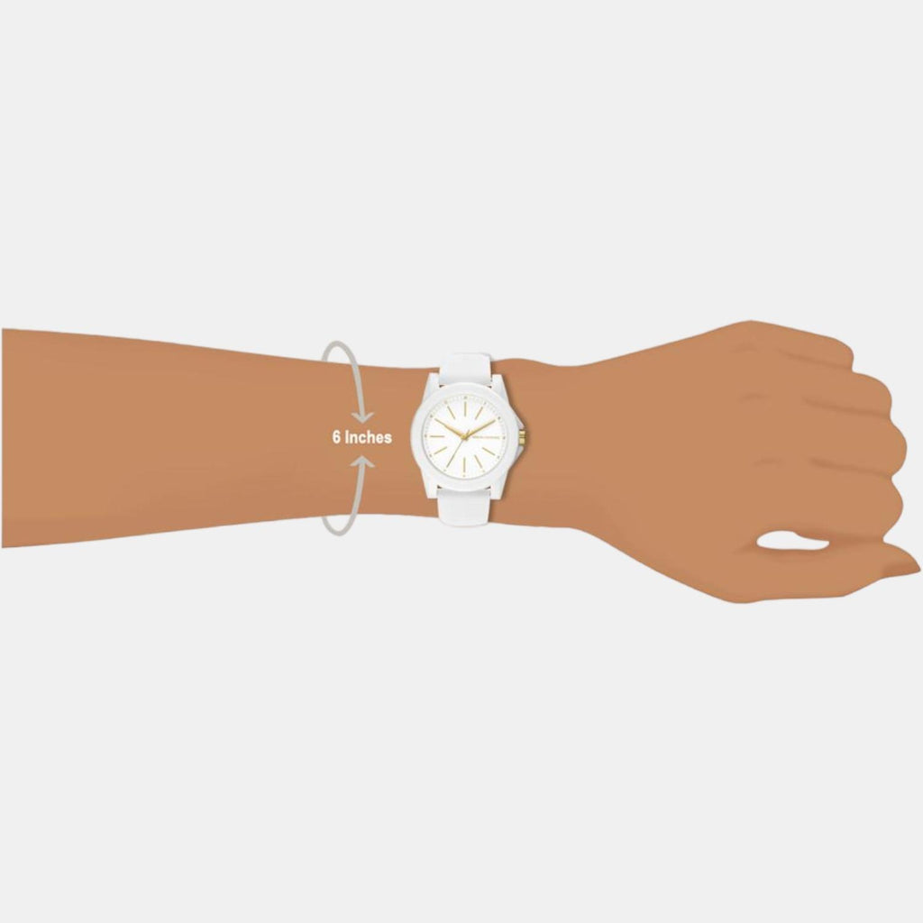 Armani Exchange Silicone Round watch