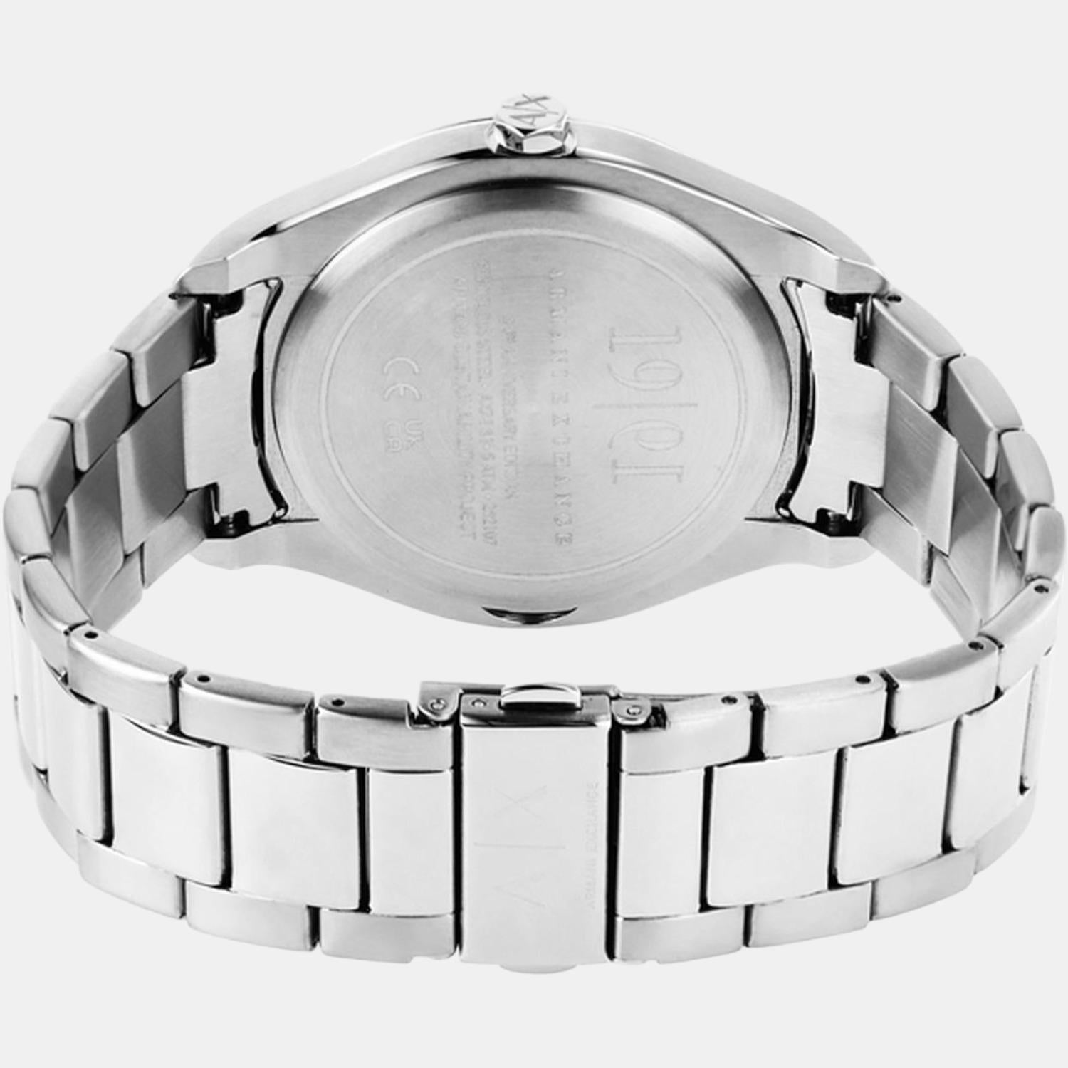 Armani Exchange Male Analog Stainless Steel Watch | Armani