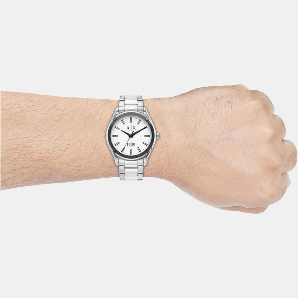 Armani Exchange Stainless Steel White watch