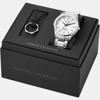 Armani Exchange Round Quartz Analog Men watch