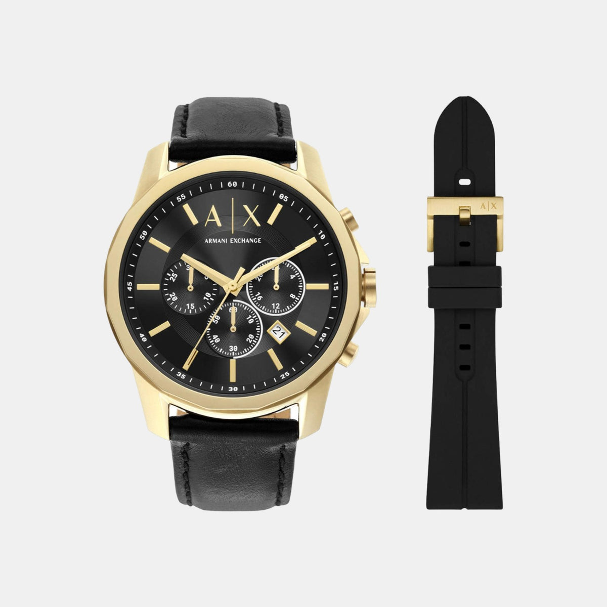 Armani Exchange 44 mm Round Quartz watch