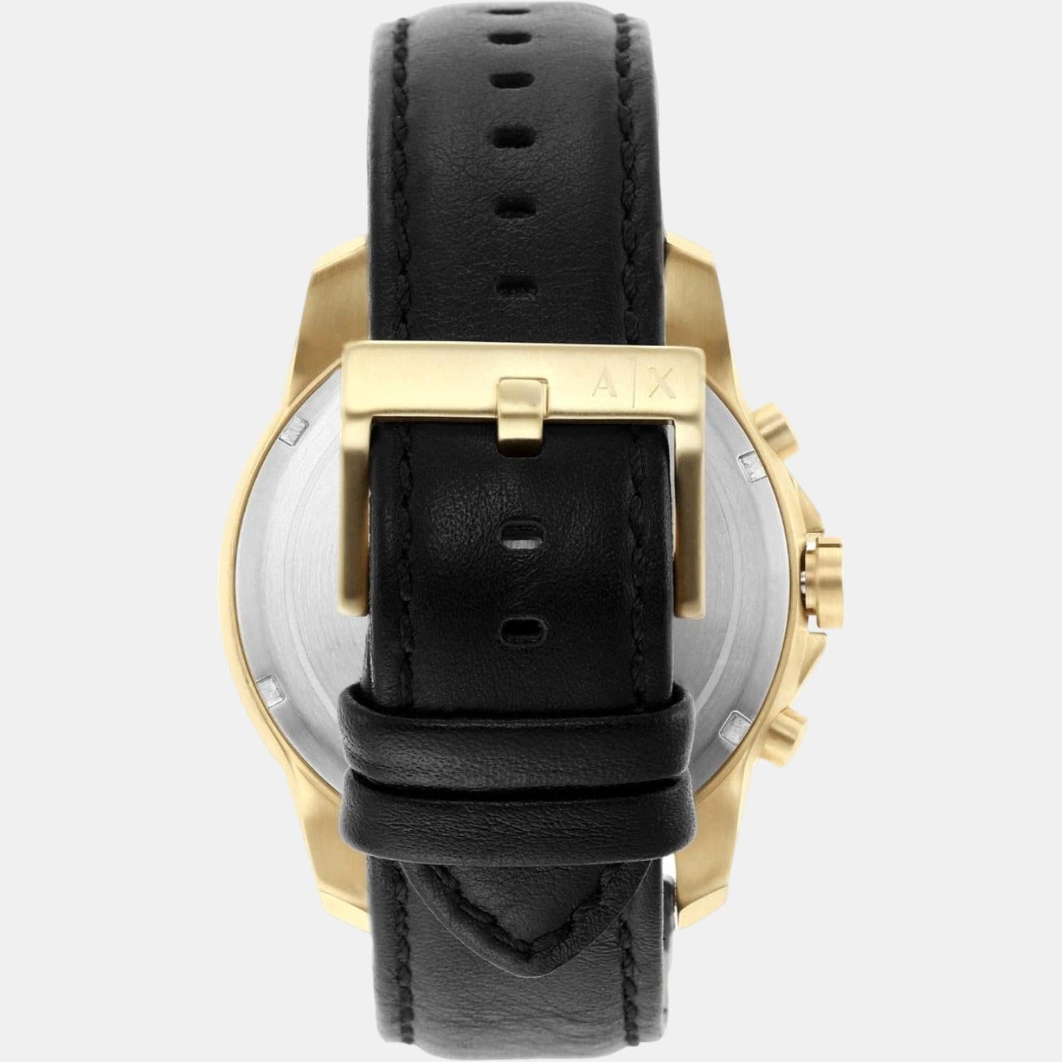 Armani Exchange Men Round Black watch