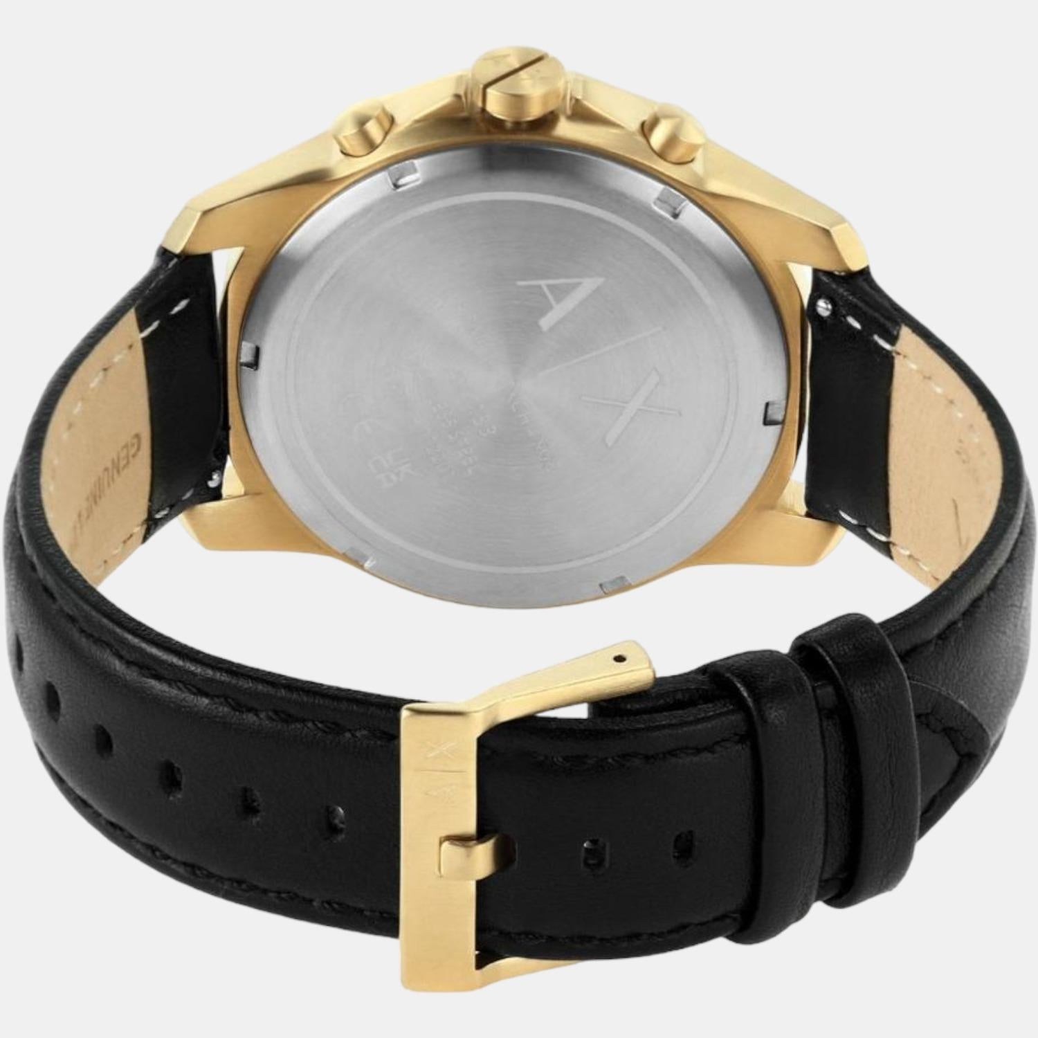 Armani Exchange Leather Black watch