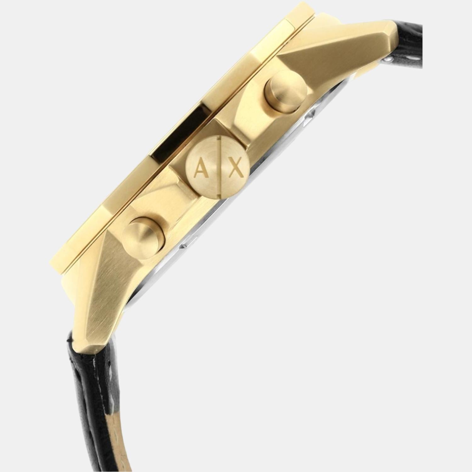 Armani Exchange 44 mm Black Quartz watch