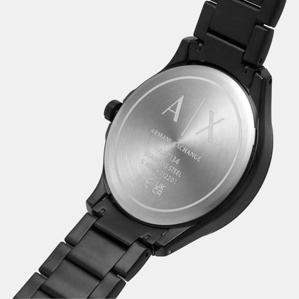 Armani Exchange Round Quartz Analog Men watch