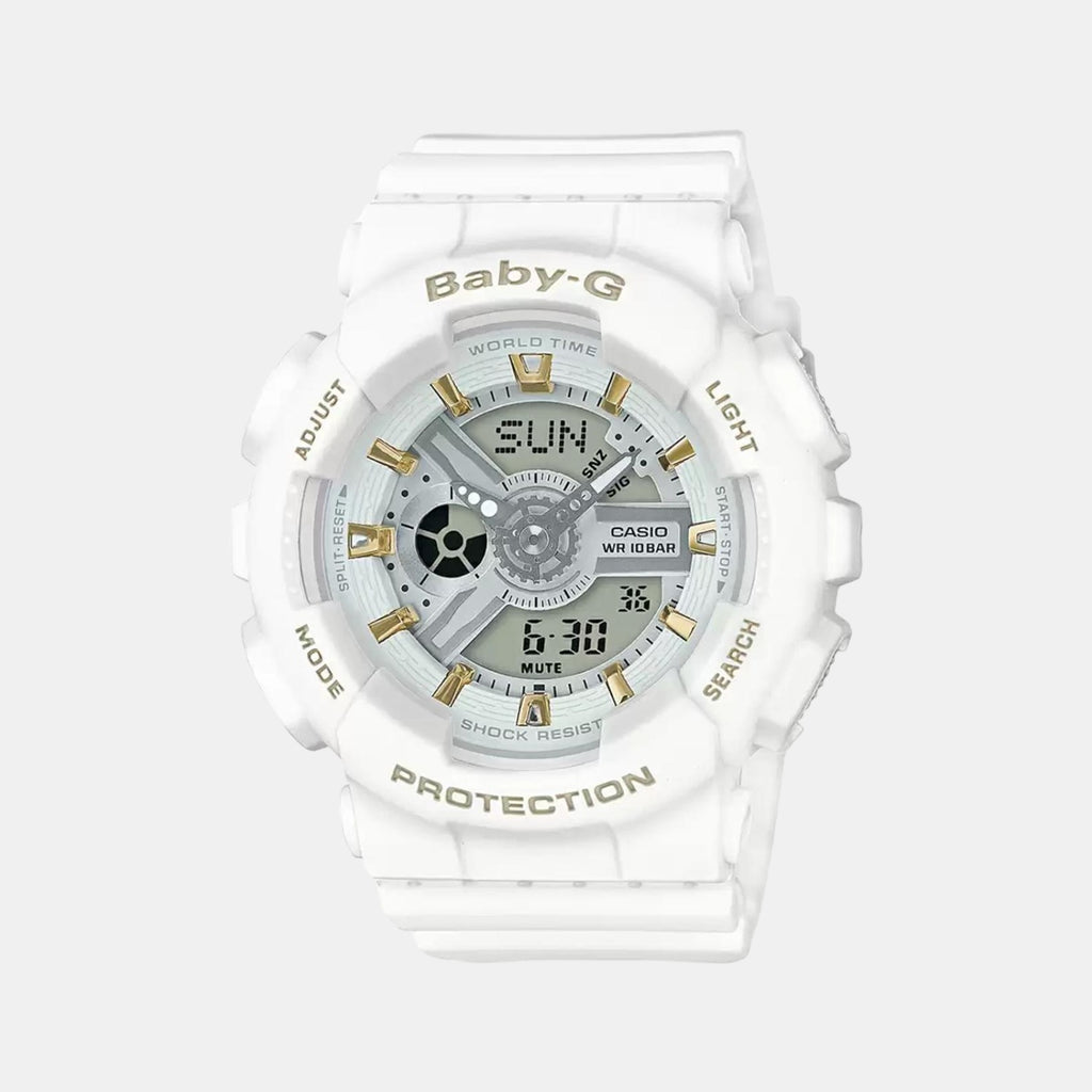 Casio Rectangular White Analog watch